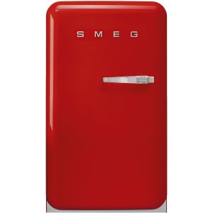 Smeg 96cm 50'er Retro Stil Køleskab Ventrehængt, Rød