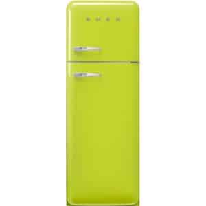 Smeg FAB30RLI6 Køleskab/Fryser 172 cm Højrehængt Limegrøn